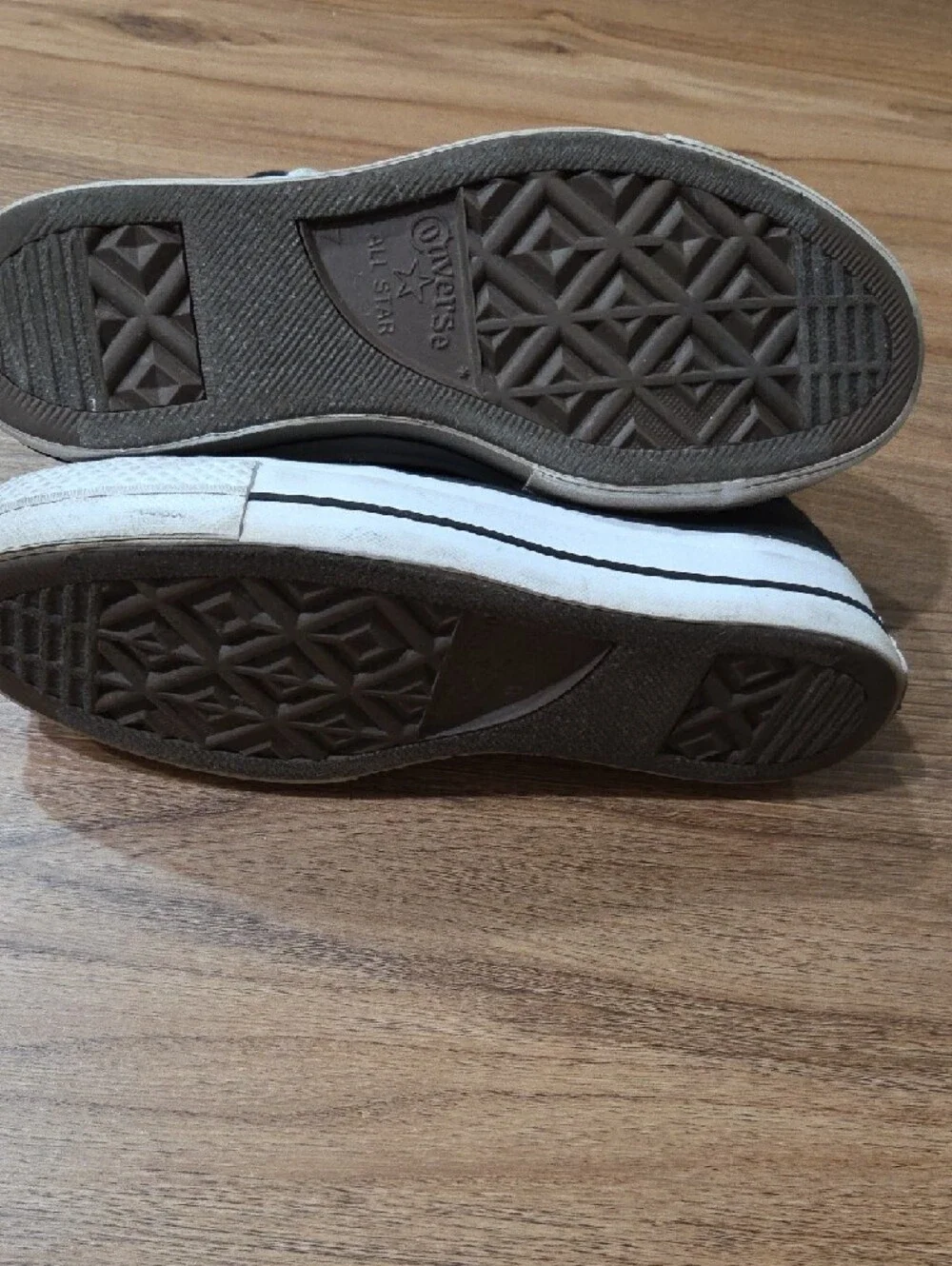 Converse Black High Top Platform Sneakers - Picture 6 of 7
